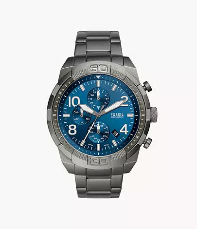 Men's Bronson  Chronograph Smoke Stainless Steel Watch - FS5711